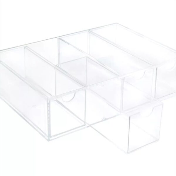 Organizador Gaveta Multiuso Vertical Porta Maquiagem Óculos Cápsulas - Image 8