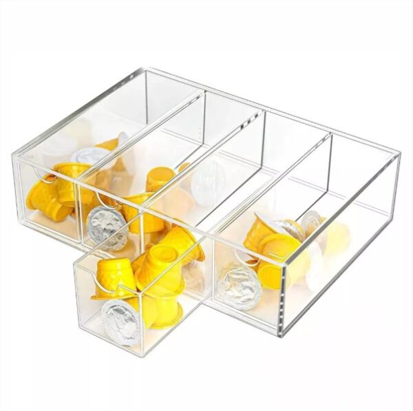 Organizador Gaveta Multiuso Vertical Porta Maquiagem Óculos Cápsulas - Image 4