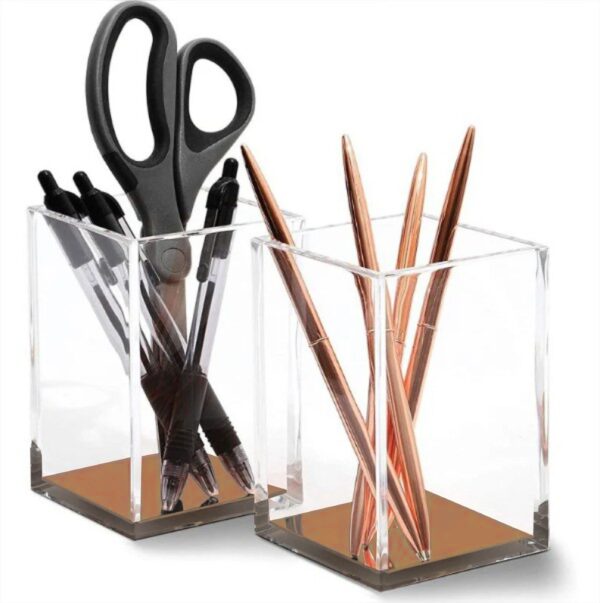 Porta objetos Canetas ou Pincéis em Acrílico transparente - Image 6
