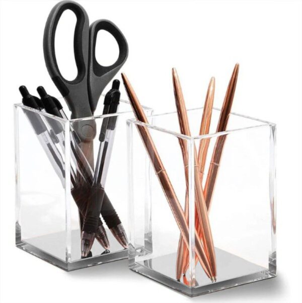 Porta objetos Canetas ou Pincéis em Acrílico transparente - Image 5