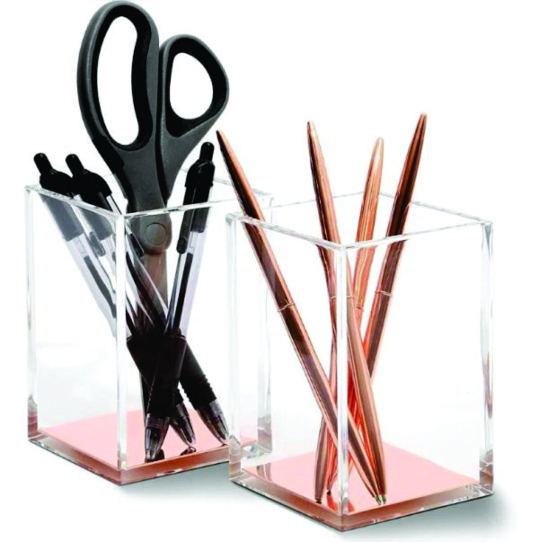 Porta objetos Canetas ou Pincéis em Acrílico transparente - Image 4